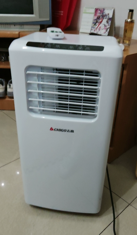 福田区志高可移动冷风机空调扇转让｜带遥控、移动方便、运行正常